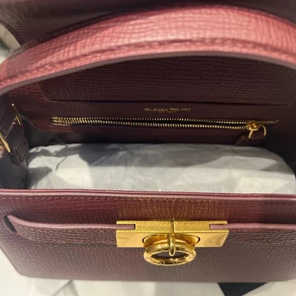 Parisa Wang Madison top handle bag in burgundy. Arrived a few weeks ago - Picture 8 of 15